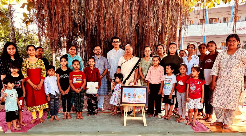 હનુમાન જન્મોત્સવના પાવન પ્રસંગે અંજારમાં ગીવ વાચા સેન્ટરનું શુભારંભ શાળા નંબર 14 ખાતે કરવામાં આવ્યું.